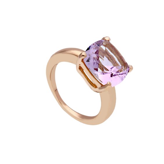 Anello Gioielleria Dossena  Donna in Oro Ametista 271866 - 271866